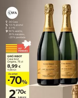 Giró Ribot - Origine Cava Brut