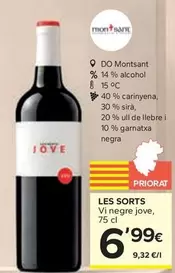 Celler Masroig - Les Sorts Vi Negre Jove