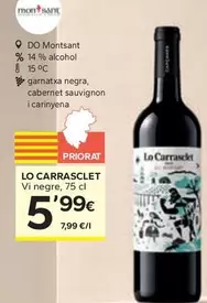 Lo Carrasclet - Vi Negre