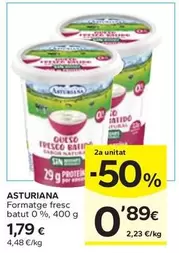 Asturiana - Formatge Fresc Batut 0%