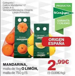 El Corte Inglés - Mandarina