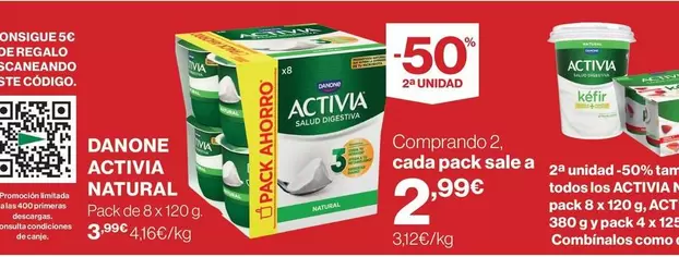 Danone - Activia Natural