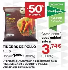 El Corte Inglés - Fingers De Pollo
