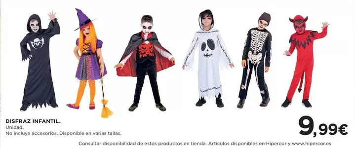 Hipercor - Disfraz Infantil