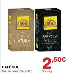 Sol - Natural O Mezcla