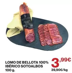 sotoalbos - Lomo De Bellota 100% Ibérico