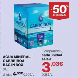 Cabreiroa - Agua Mineral Bag In Box