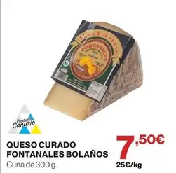 Queso Curado Fontanales Bolaños