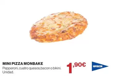 Hipercor - Mini Pizza Monbate
