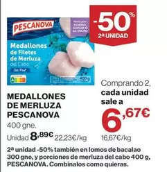 Pescanova - Medallones De Merluza