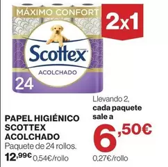 Scottex - Papel Higienico Acolchado