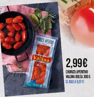 Vallina - Chorizo Aperitivo