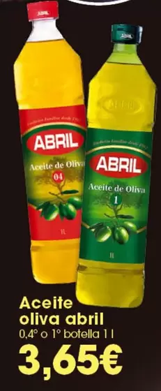 Abril - Aceite Oliva