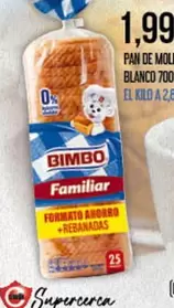 Bimbo - Pan De Moli Blanco