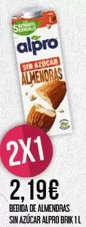 Alpro - Bebida De Almendras Sin Azucar