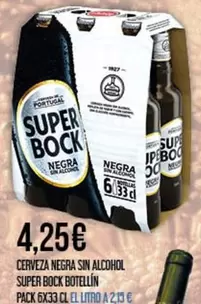 Super Bock - Cerveza Negra Sin Alcohol