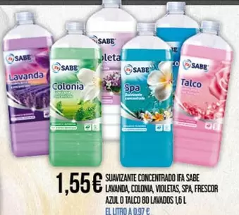 Sabe - Suavizante Concentrado