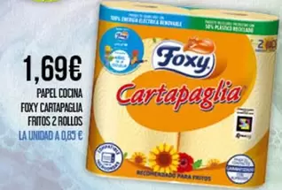 Foxy - Papel Cocina Cartapaglia Fritos