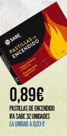 ifa sabe - Pastillas De Encendido