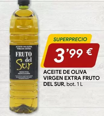 sara - Aceite De Oliva Virgen Extra Fruto Del Sur