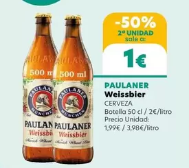 Paulaner - Weissbier Cerveza