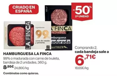 La Finca - Hamburguesa