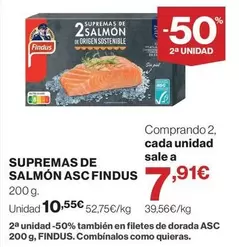 Findus - Supremas De Salmon Asc