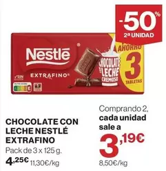 Nestlé - Chocolate Con Leche Extrafino