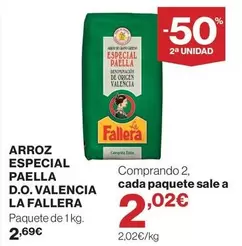 La Fallera - Arroz Especial Paella D.o. Valencia