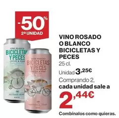 Blanco - Vino Rosado O Bicicletas Y Peces