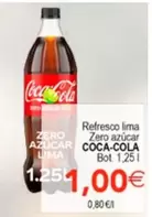 Coca-Cola - Refresco Lima Zero Azucar
