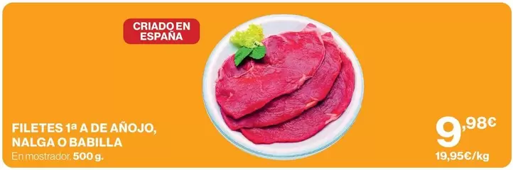 Filetes 1a A De Añojo, Nal.lo O Babilla