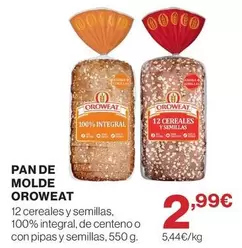 Oroweat - Pan De Molde