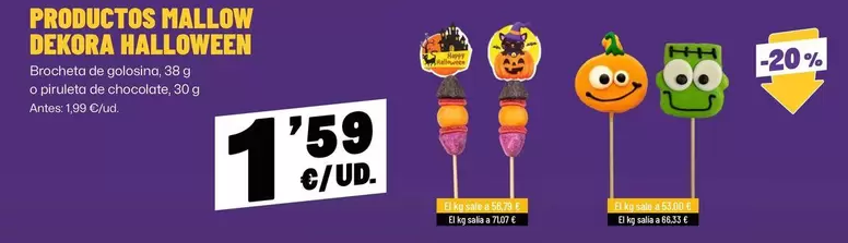 Dekora - Productos  Halloween