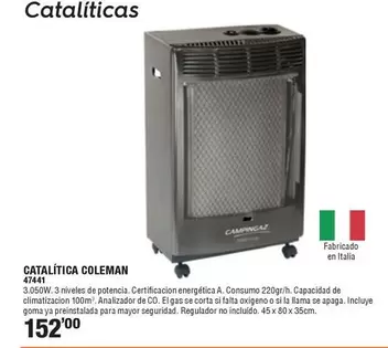 Campingaz - Catalítica Coleman 47441