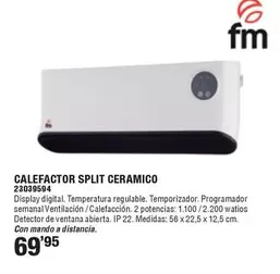 Fm - Calefactor Split Ceramico 23039594