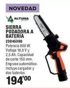 Altuna - Sierra Podadora A Batería 23045360