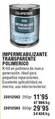Queserías Cerraleña - Impermeabilizante Transparente Polimerico
