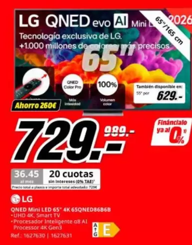 LG - QNED ALI Mini