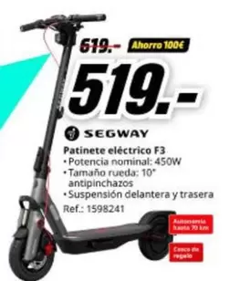 Segway - Patinete Eléctrico F3