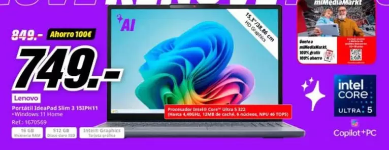 Lenovo - Aspirapolvere Senza Filo Core I71021