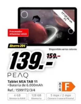 Ram - Tablet Tab 11