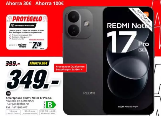 Xiaomi - Smartphone Redmi Note 17 Pro 5g