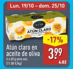 Sal De Plata - Atun Claro En Aceite De Oliva