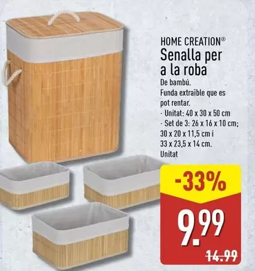 Home Creation - Senalla Per A La Roba