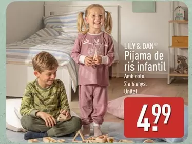 Lily & Dan - Pijama De Ris Infantil