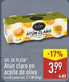 Sal De Plata - Atun Claro En Aceite De Oliva