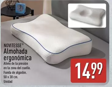 Novitesse - Almohada Ergonomica