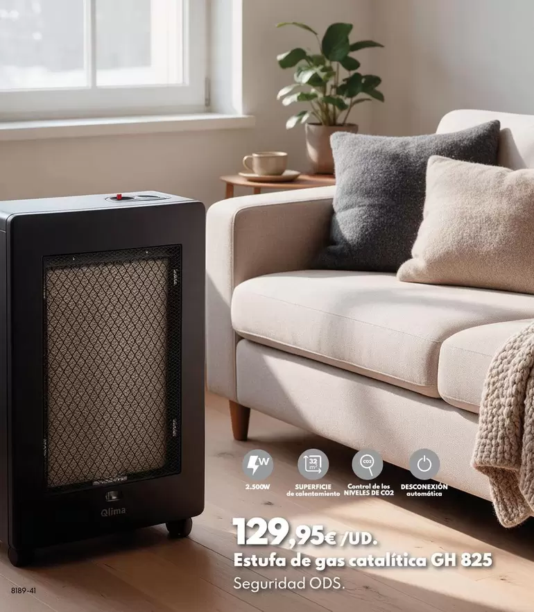 Estufa De Gas Catalitica GH 825