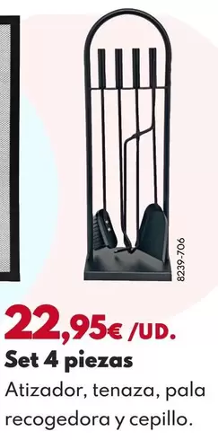 Set 4 Piezas